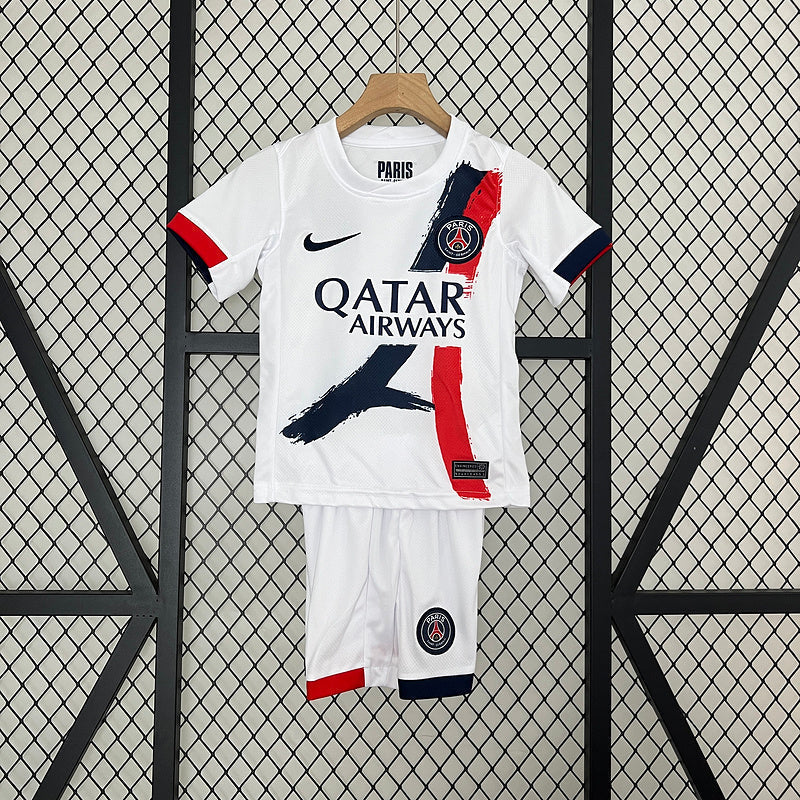 Kids Paris Saint Germain Away Kit 2025/26