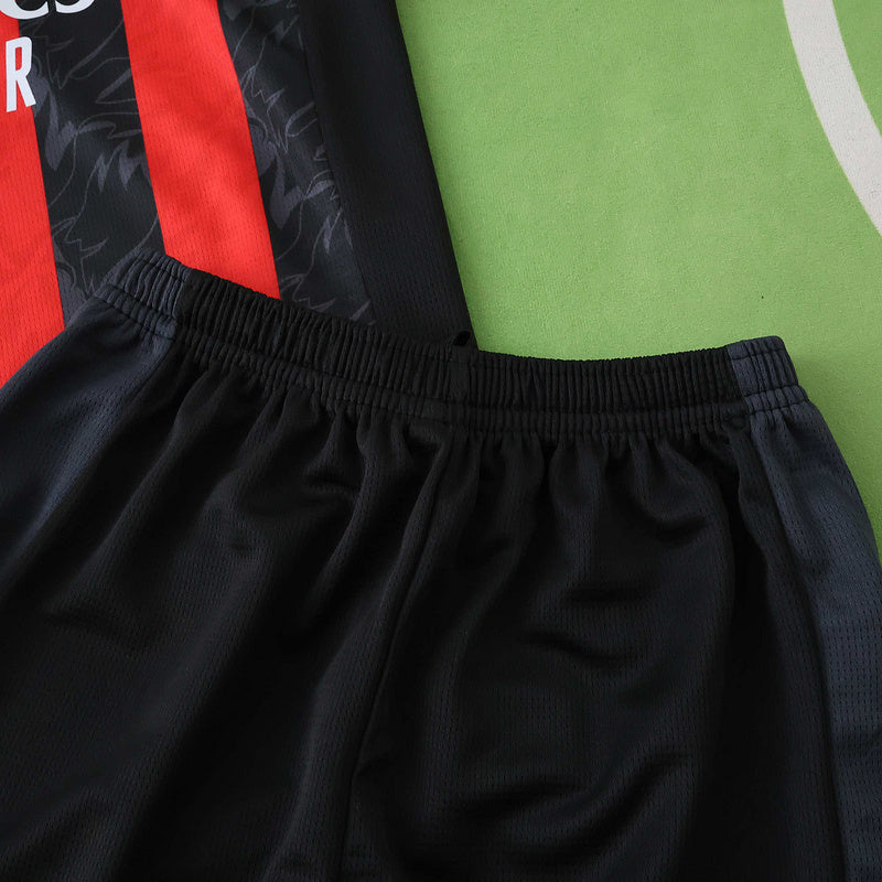 Kids AC Milan Home Kit 2025/26