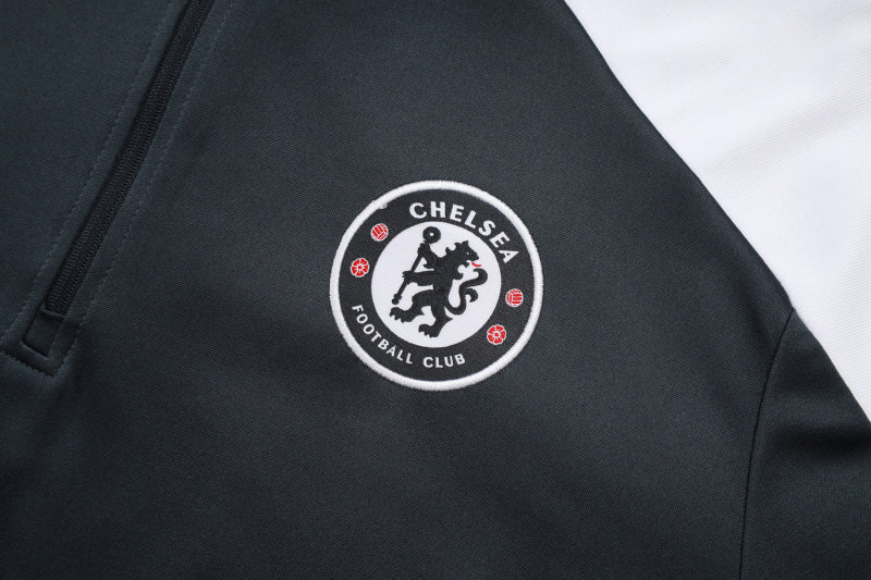 Chelsea Pre-Match Black Tracksuit 25/26
