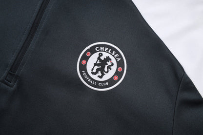 Chelsea Pre-Match Black Tracksuit 25/26