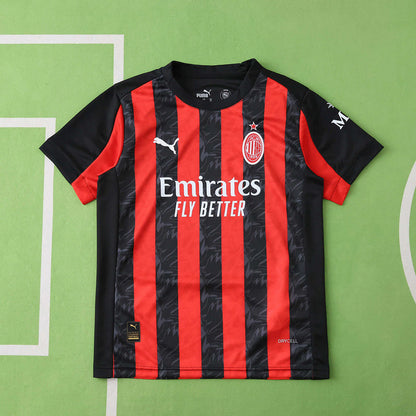 Kids AC Milan Home Kit 2025/26