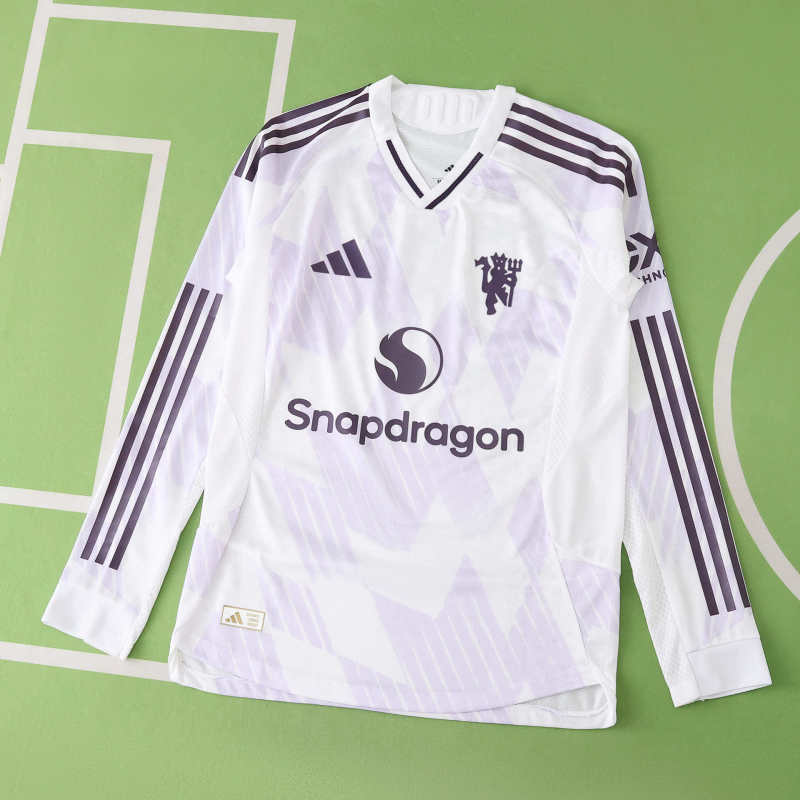 Manchester United Player Away Jersey 2025/26 - Long Sleeve