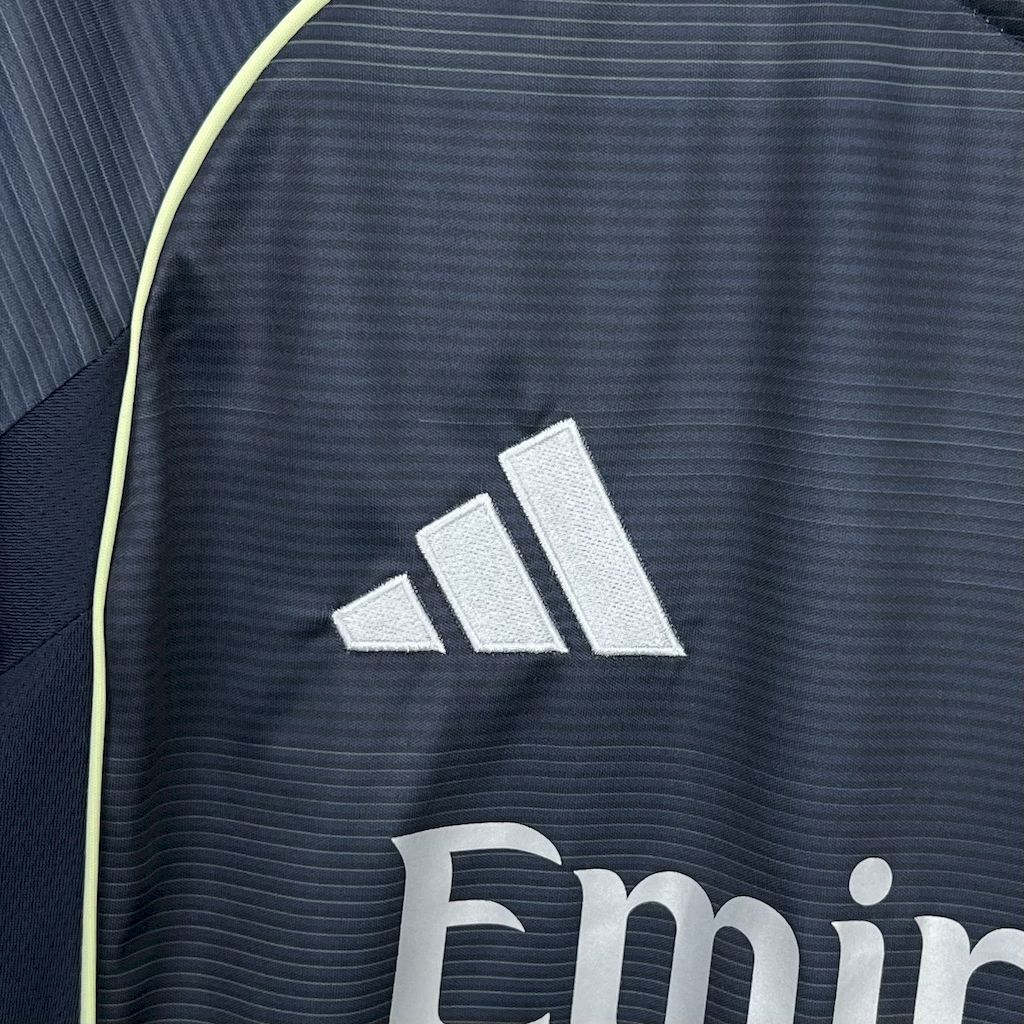 Real Madrid 2025/26 Away Long Sleeves Jersey