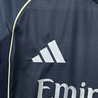 Real Madrid 2025/26 Away Long Sleeves Jersey