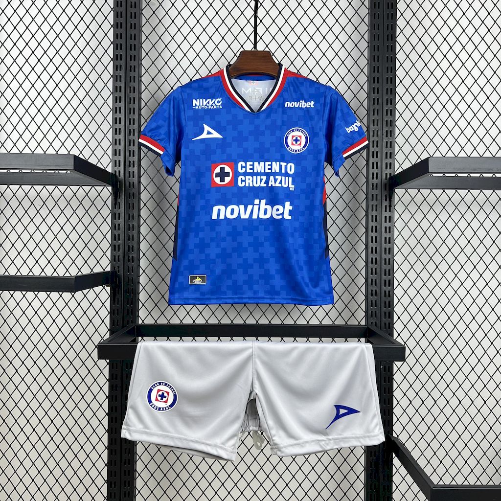 Kids Kit Cruz Azul 2025/26 Home