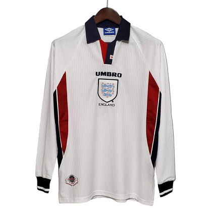 England Retro Home Jersey 1998 - Long Sleeve