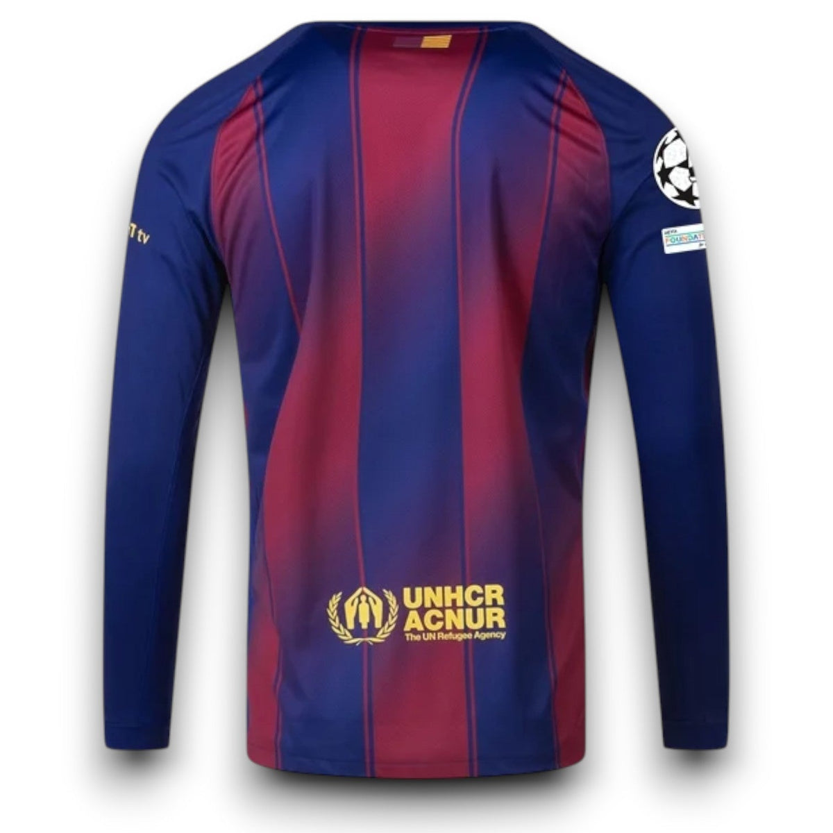 Barcelona 25/26 Home Player Jersey - Long Sleeve