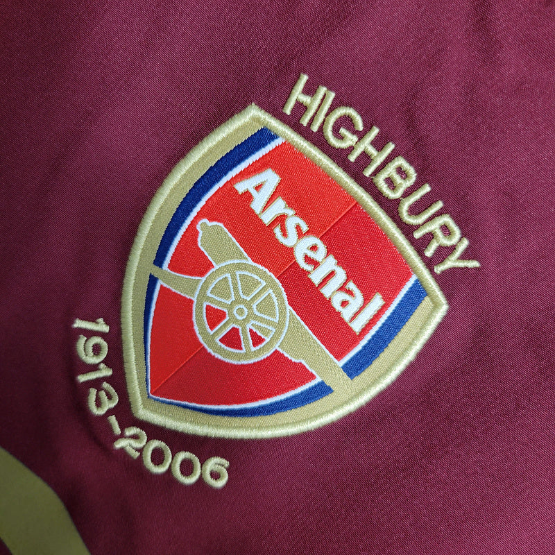 Arsenal Home Jersey 2005/06 Retro Long Sleeve