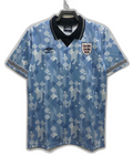 England 1990 Blue Edition Jersey - Retro Version