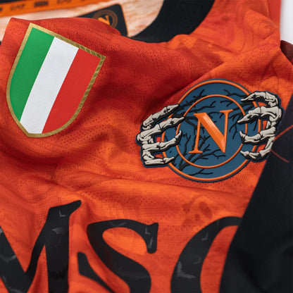 SSC Napoli Halloween Orange Shirt 2025/2026