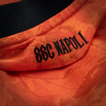 SSC Napoli Halloween Orange Shirt 2025/2026
