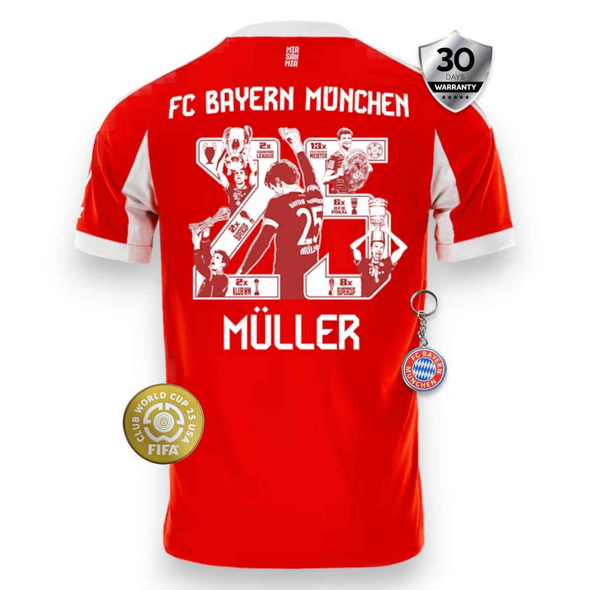 Bayern Munich Home Jersey 2025/26 - Müller Special Edition