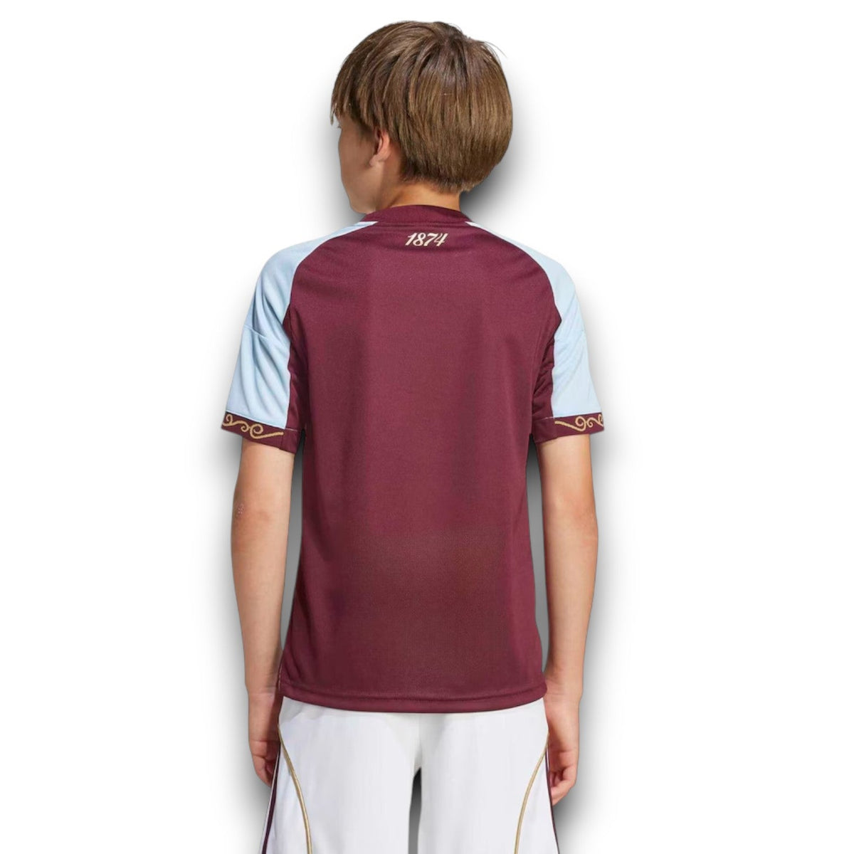 Kids Aston Villa Home Kit 2025/26