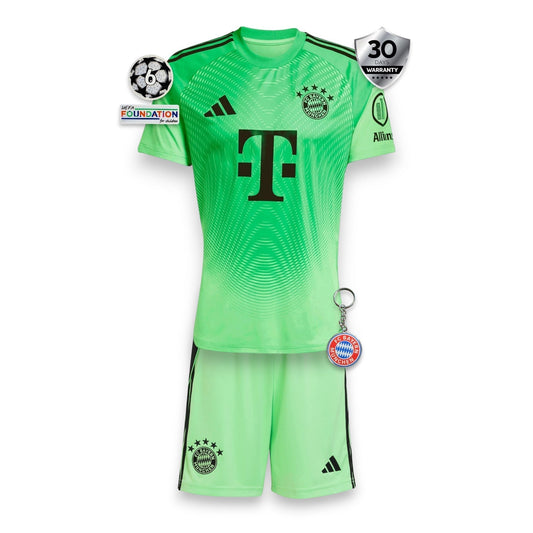 Kids Bayern Munich Jersey Goalkeeper 2025/26