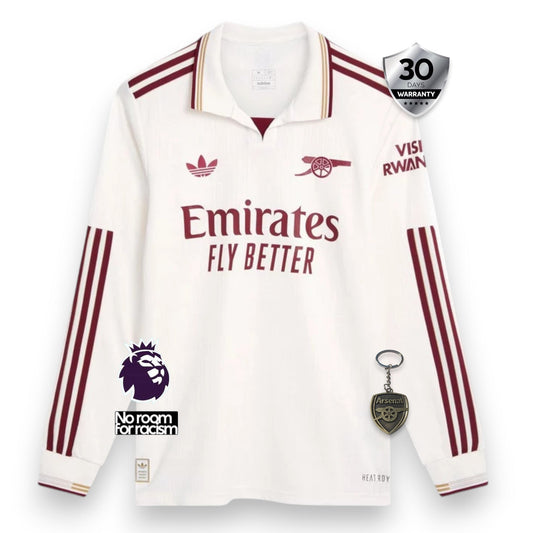 Arsenal Third Jersey 2025/26 Long Sleeve