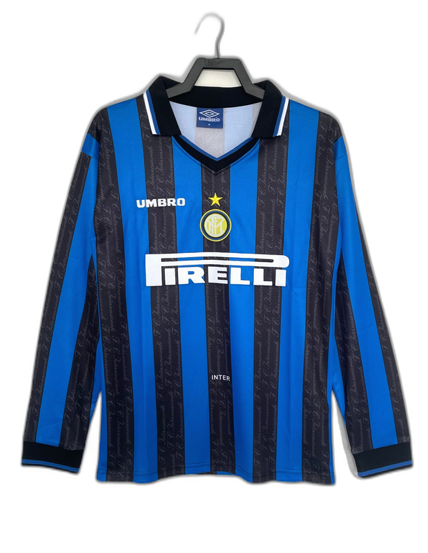 Inter Milan Retro 97/98 Home Jersey - Long Sleeve