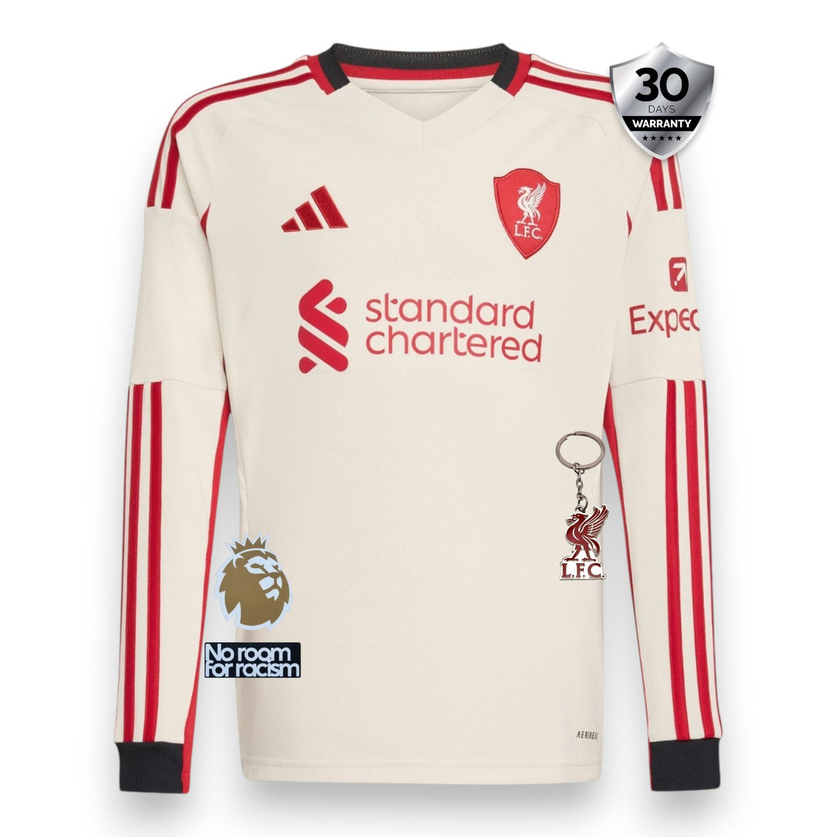 Liverpool Away Jersey 2025/26 - Long Sleeve