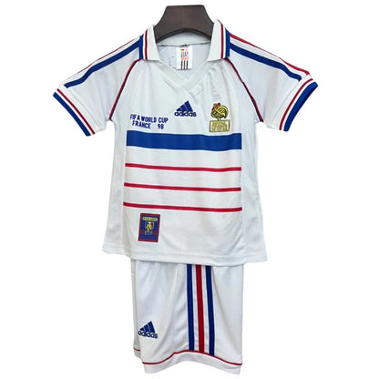 Kids Kit France Retro 1998 World Cup Away