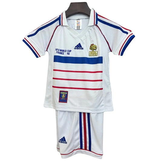 Kids Kit France Retro 1998 World Cup Away