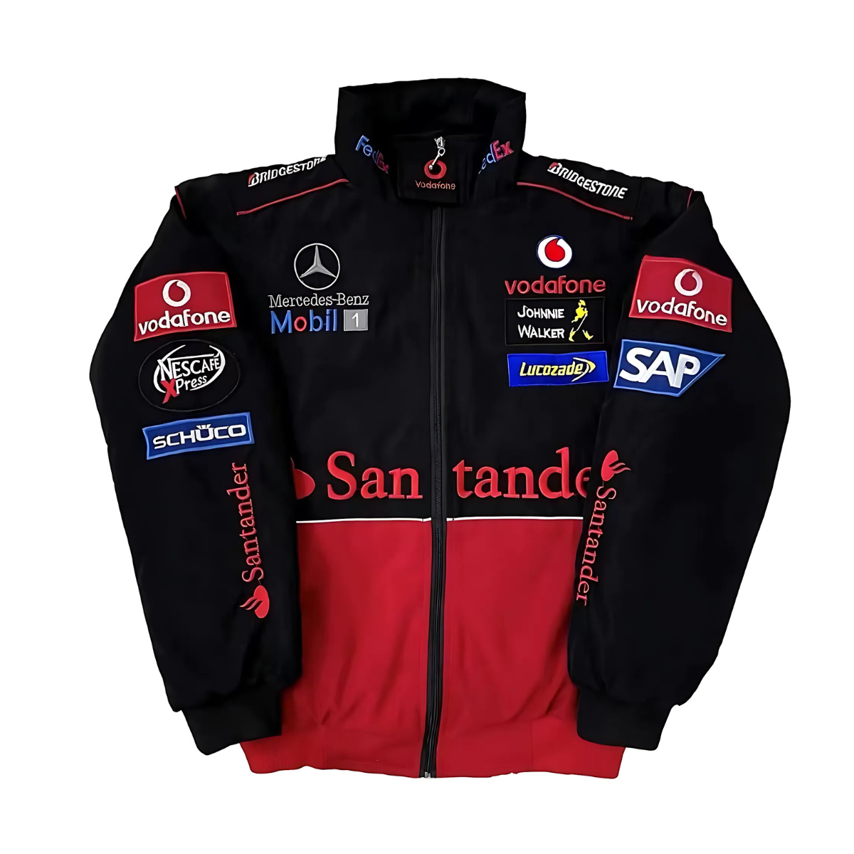 08s Automobili Mercedes Racing Jacket - McLaren F1 Outerwear