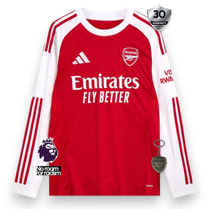 Arsenal Home Jersey 2025/26 Long Sleeve