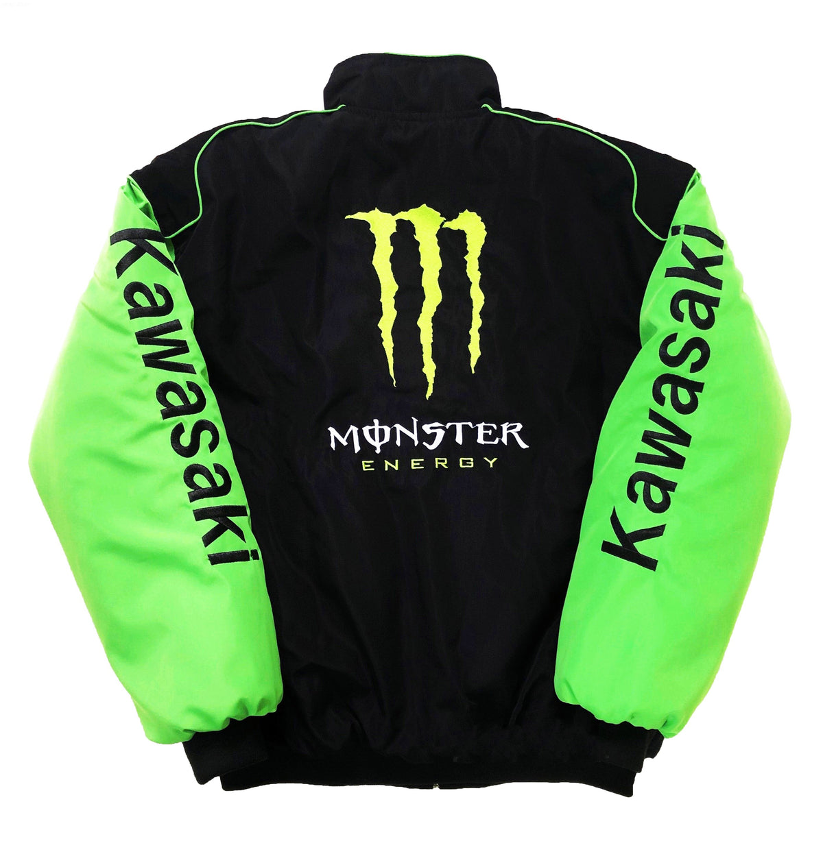 Monster Energy Vintage Racing Jacket - Kawasaki Team Outerwear