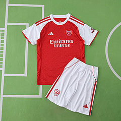 Kids Arsenal Home Kit 2025/26