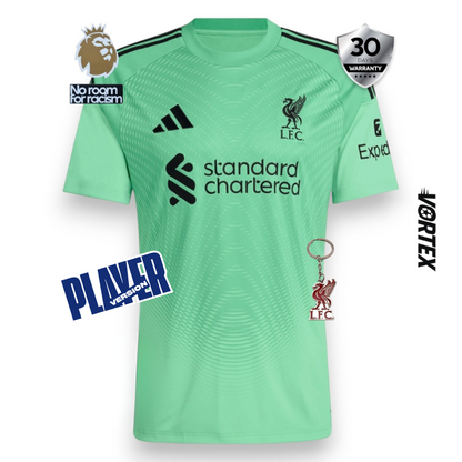 Liverpool Player Jersey Goalkeeper 2025/26