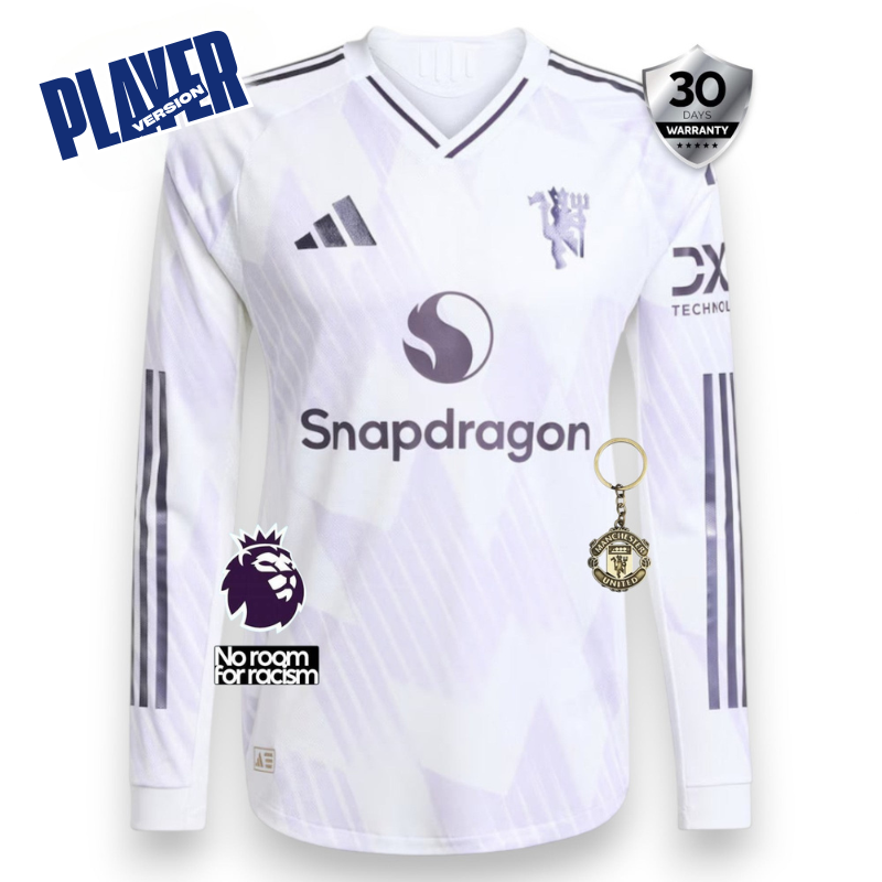 Manchester United Player Away Jersey 2025/26 - Long Sleeve