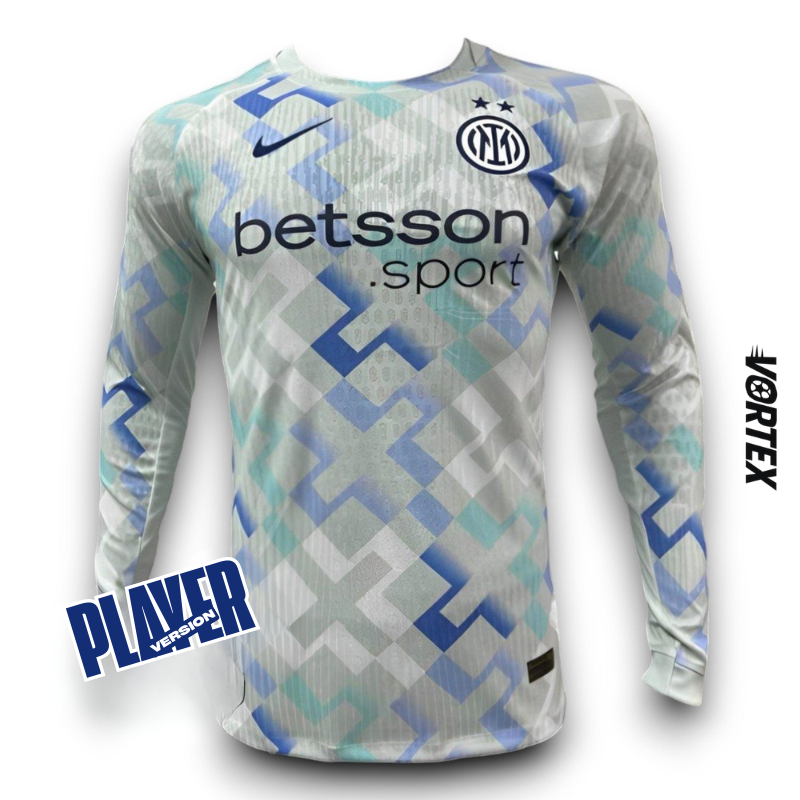 Inter Milan Away 2025/2026 Player Jersey - Long Sleeve