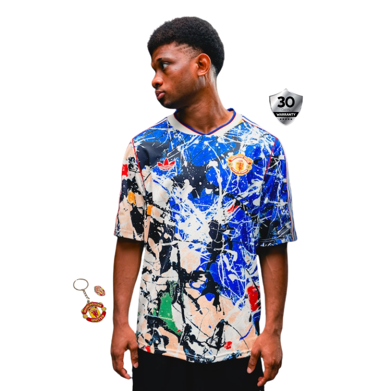 [NEW] Manchester United x adidas Stone Roses Jersey Unisex