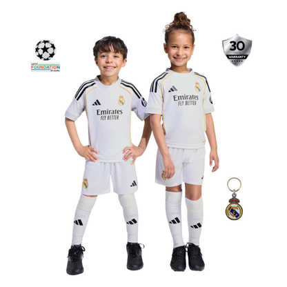 Real Madrid 25/26 Home Mini Kit Kids